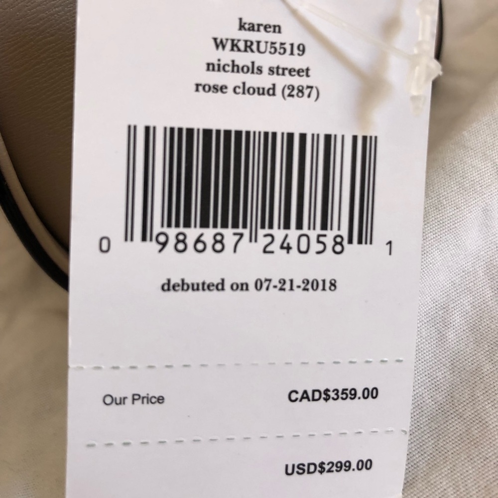 Kate Spade NWT Tan Leather Shoulder Bag - Picture 8 of 8